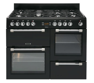 LEISURE Cookmaster CK110F232K Dual Fuel Range Cooker - Black LEISURE Cookmaster CK110F232K Dual Fuel Range Cooker - Black